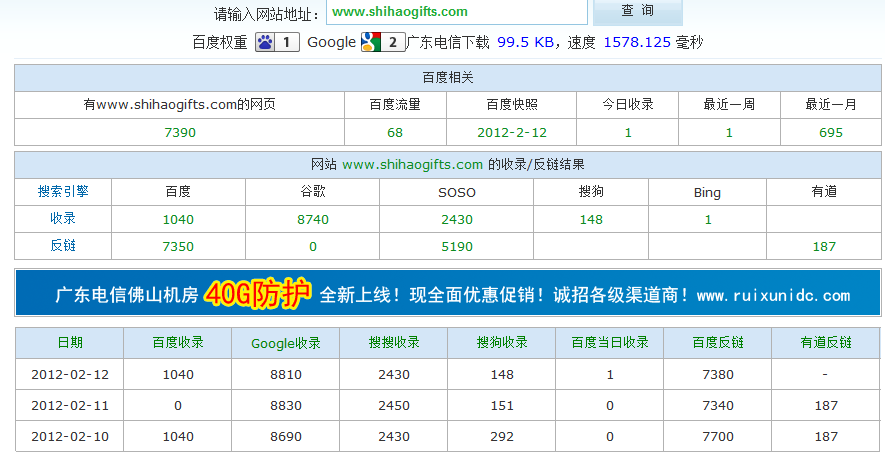 网站被拔毛后迅速正确处理，一天内恢复！